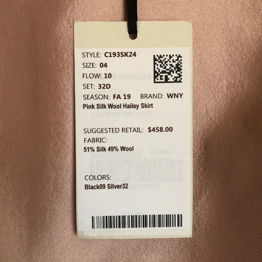 WORTH NEW YORK COLLECTION HAILEY SKIRT PINK Sz 4 - Picture 8 of 11